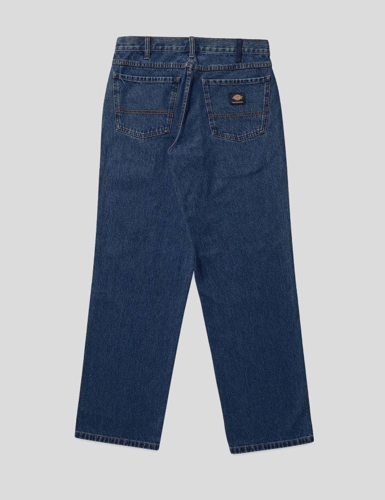 Pantalon DICKIES x jake Hayes denim pant stone washed vintage blue